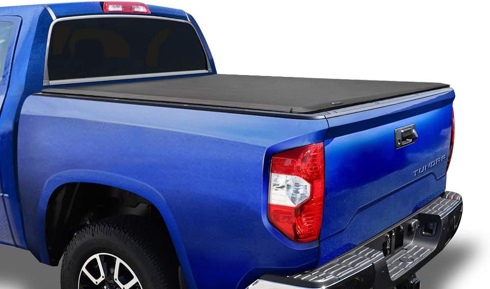 Amazon Com Tyger Auto T1 Soft Roll Up Truck Bed Tonneau Cover For 2007 2013 Toyota Tundra Fleetside 6 5 Bed Tg Bc1t9039 Black Automotive