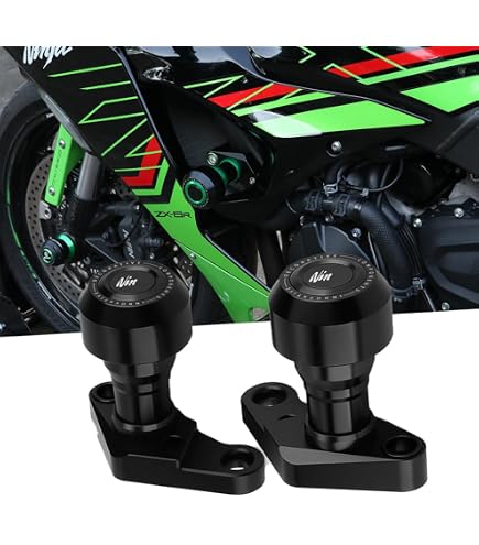 Amazon.com: OES No Cut Frame Sliders for 2024 2025 ZX6R 636 (Red