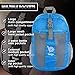 bago Lightweight Small Hiking Backpack for Women and Men - 25L Travel Day Pack - Foldable Hiking Daypack Ultralight for Camping Outdoor Sports - Day Bag Packable Backpack for Travel (Blue)