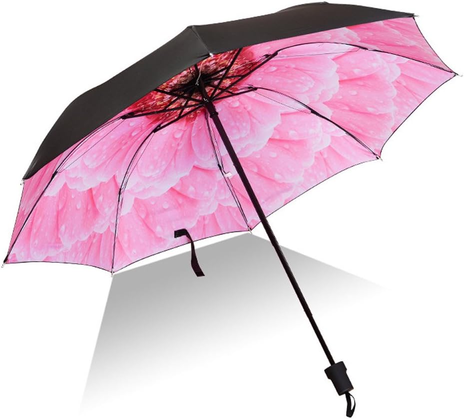 Espeedy Men Women Sun Rain Umbrella UV Protection Windproof Folding Compact Outdoor Travel Umbrellas