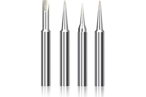 IGREAT 4pcs Soldering Tips for Weller ST Tips ST7 Soldering iron tip For WELLER WLC100 WP25 WP30 WP35/SP40L,SP40N