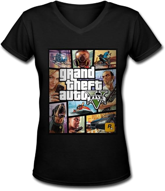 TEEwomens Grand Theft Auto VGAME Tshirts. Amazon.ca Clothing