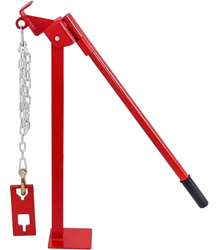 36-Inch Steel T-Post Puller – Heavy Duty Fence Post Remover