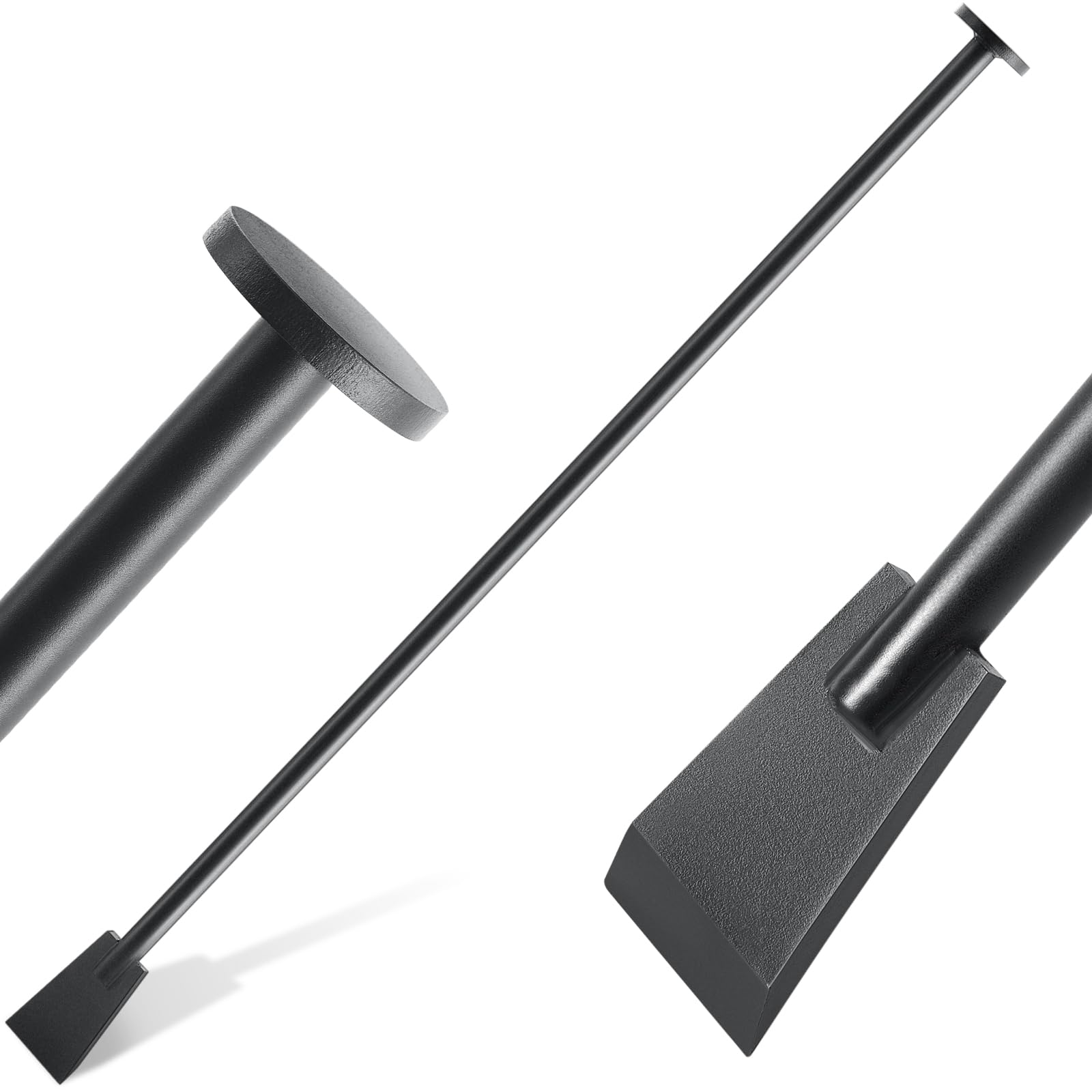 Photo 1 of Leriton Tamping and Digging Bar Steel Bars Post Hole Digger Tamping Bar, 12 Pound, 48 inch