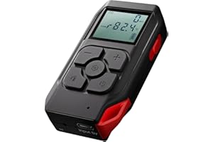 Hcalory Diesel Heater Remote Control, Upgraded Version LCD Panel Remote Control with Wireless Temperature Sensing Functions Black