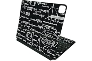 MightySkins Skin Compatible with Apple Magic Keyboard for iPad Pro 12.9" (5th Generation) - Mathematical | Protective, Durabl