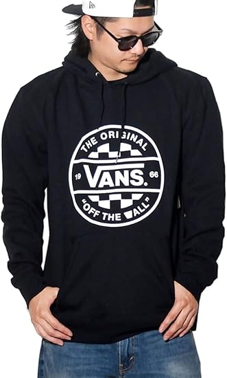 Amazon バンズ Vans パーカー メンズ Vn0a3w5r ブラック L 並行輸入品 トレーナー パーカー 通販