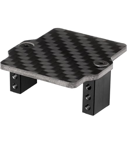 GPM Supporto Servocomando In Alluminio Con Viti Per Kyosho Mini Inferno (argento, 1 Pezzo)