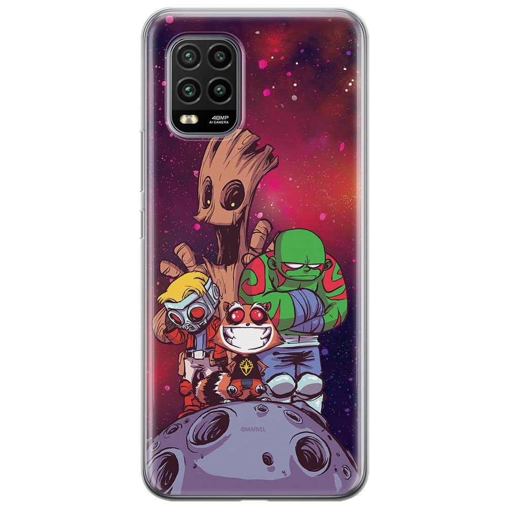 ERT GROUP mobile phone case for Xiaomi MI 10 LITE original and officially Licensed Marvel pattern Guardians of the Galaxy 017 optimally adapted to the shape of the mobile phone, case made of TPU — image 1