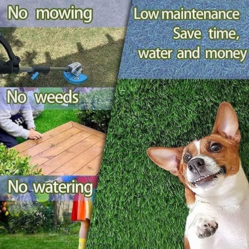SSRIVER Dog Grass Pad,51.2x31.5In Fake Grass for Dogs,Artificial Grass Pee Pad for Puppies Potty Training Indoor Outdoor