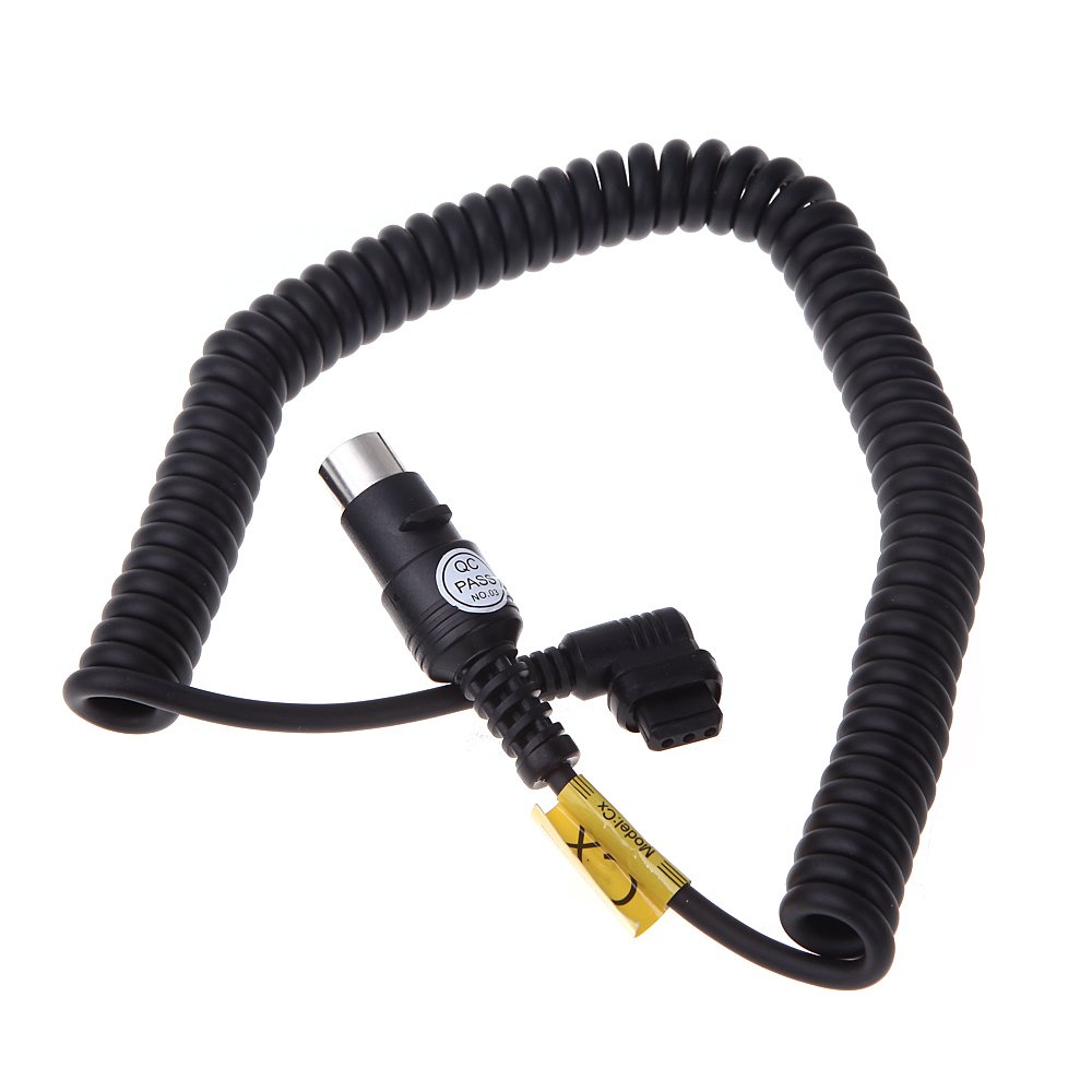 CX Power Cable for Connecting PB820 PB960 Flash Power Pack and Canon Speedlite