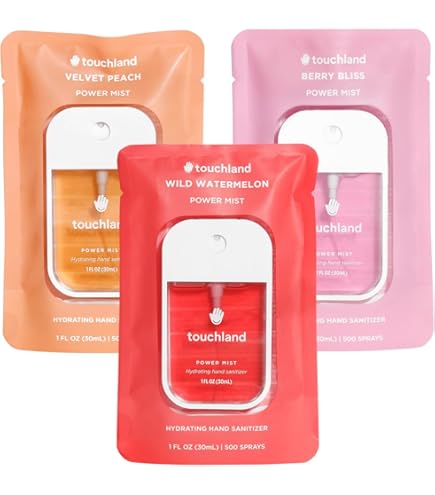 Amazon.com : Touchland x Hello Kitty® Hand Sanitizer + Mist Case