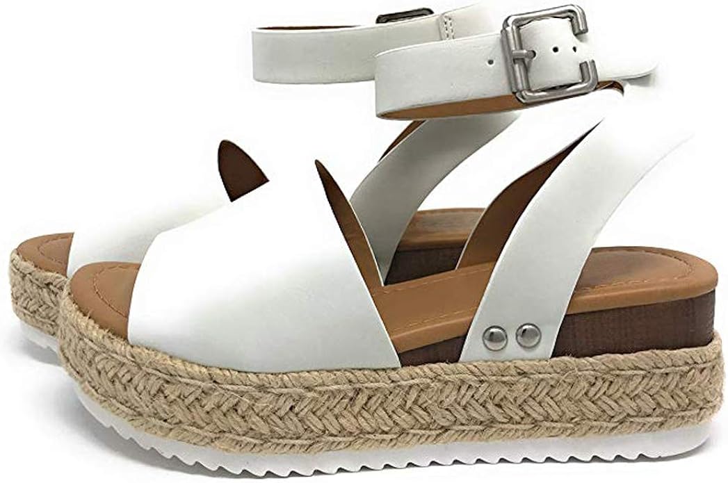 chunky espadrille sandals