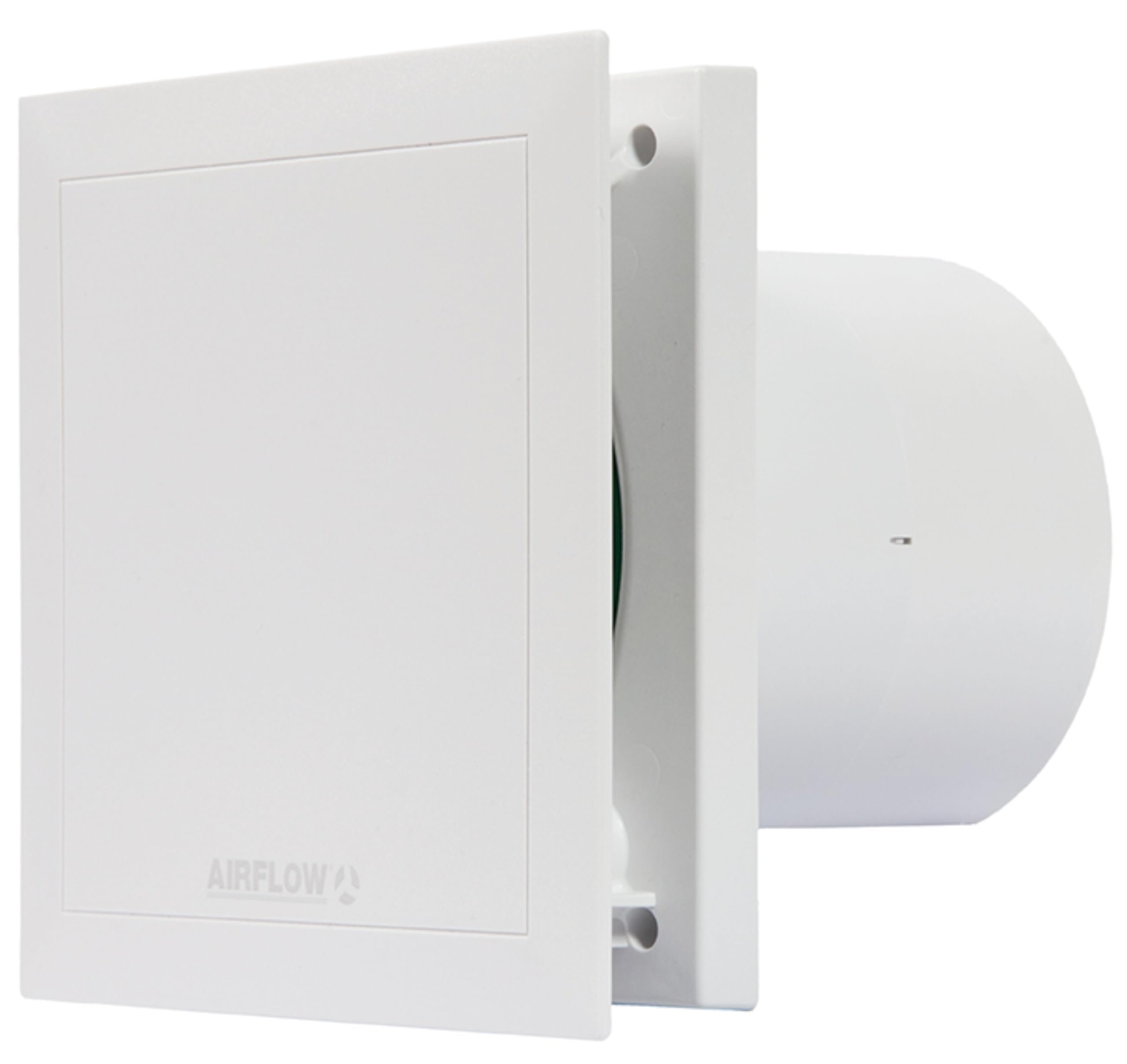 Airflow QT100B Bathroom Extractor Fan 25L/s Flow - German Made, 2 Speed Options, 100mm Duct, Quiet 25 dB(A), Energy Efficient 5W/9W, QuietMark Certified, 3-Year Warranty — image 1