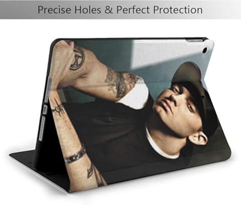 Wehoiweh Emine-M - Carcasa antiarañazos fina y ligera con soporte ajustable, función de reposo/activación automática, protección trasera para iPad Air3 10.5 iPad 7ª 10.2 talla única