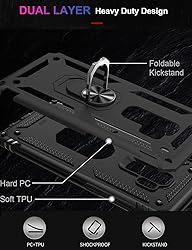 IKAZZ Galaxy S9 Plus Case, Heavy Duty Protective