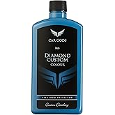 Car Gods Iris Custom Color Light Blue 3-in-1 Polish Wax Color Restorer & Scratch Remover, 17fl Oz - 16 Colors Available