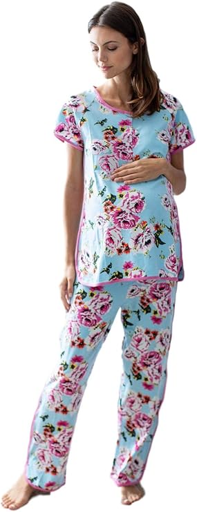 matching pajamas and swaddle