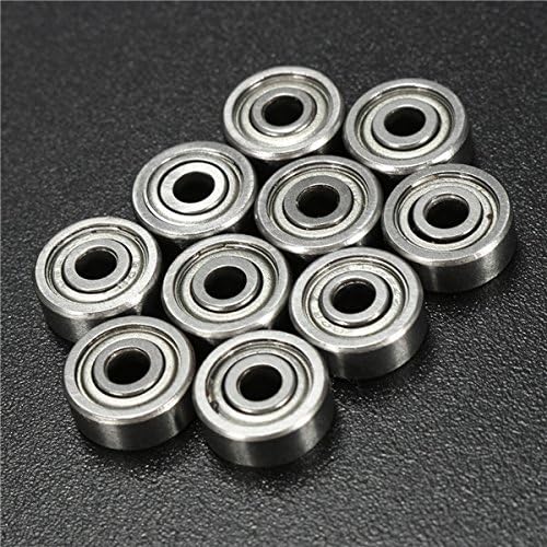 EsportsMJJ 10pcs 693ZZ 3x8x4mm Ball Bearings Miniature Double Shielded Ball Bearings - Image 5