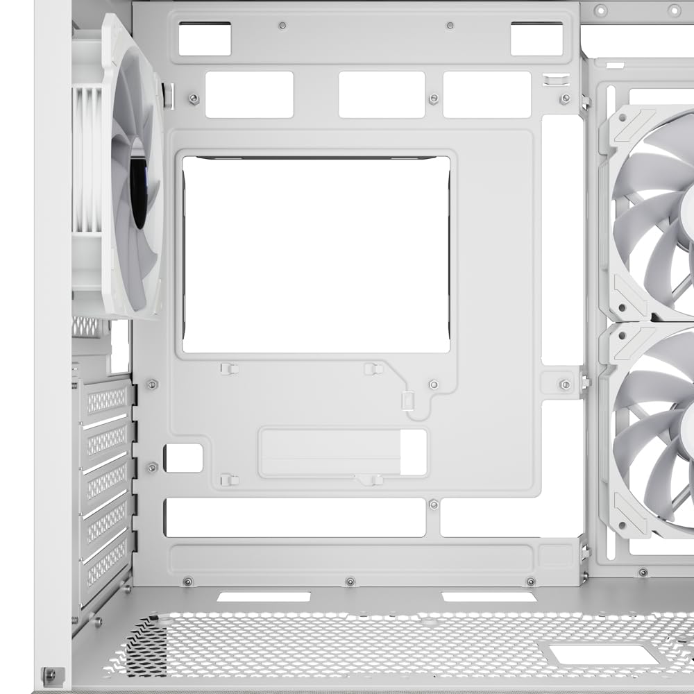 Sharkoon MK7 weiß, mATX PC Gehäuse, ARGB 6