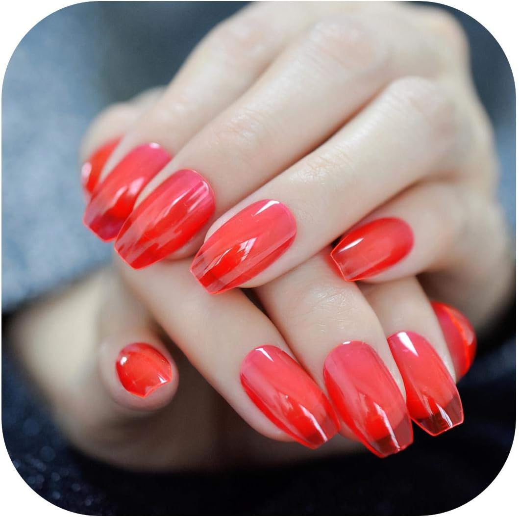 False Nails Tips Black Uv Gel Ballerina Fake Nails Medium Green Glitter Cat Eyes Designed Acrylic Nail Art Tips With Gluetabs L5112 Amazon Co Uk Beauty