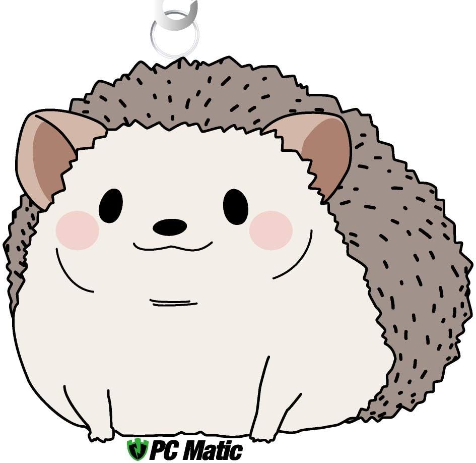 Amazon ハリネズミ ラバーストラップ Pc Matic公式キャラクター アニメ 萌えグッズ 通販