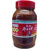 Juan Cheng Sichuan Pixian Broad Bean Chili Paste 1200g (42 oz) with Red Chili Oil, Salty Fermented Hongyou Doubangjiang for Hotpots and Mapo Tofu Sourced for SPICEBRO online Grocery