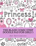 Image de The Blank Comic Strip Doodle Pad for Girls 5 (Activity Drawing & Coloring Books)