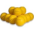 SMUSH BALLS Smushballs The Ultimate Anywhere Batting & Fielding Practice Foam Ball for Baseball/Softball (Yellow, 12)