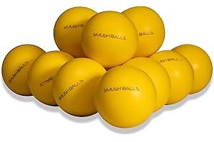 SMUSH BALLS Smushballs The Ultimate Anywhere Batting & Fielding Practice Foam Ball for Baseball/Softball Training (24 Balls)