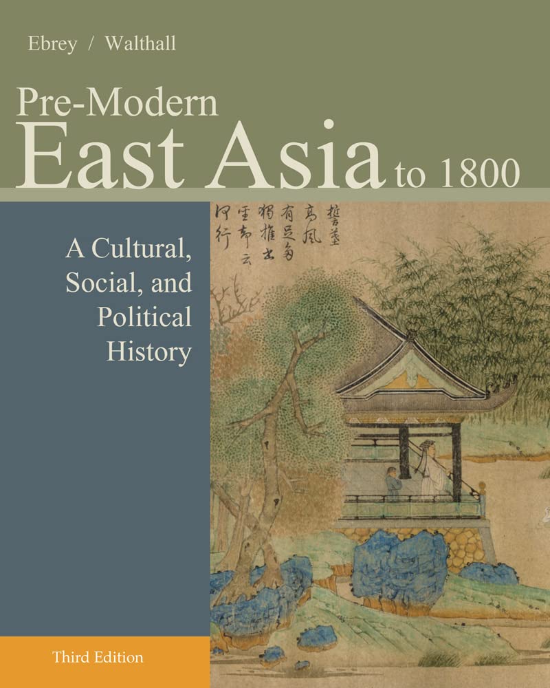 Pre Modern East Asia:To 1800