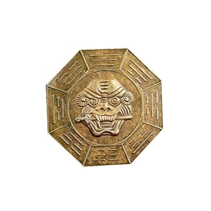 Amazon Com Laogg Bagua Mirror Feng Shui Copper Beast Head Gossip