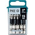 Makita E-01046 Impact XPS™ #2 Phillips 2" Power Bit, 15/pk