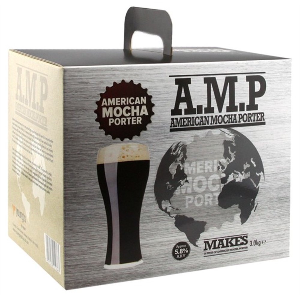 Home Brew Beer Kit - Young's American Mocha Porter - 30 pints