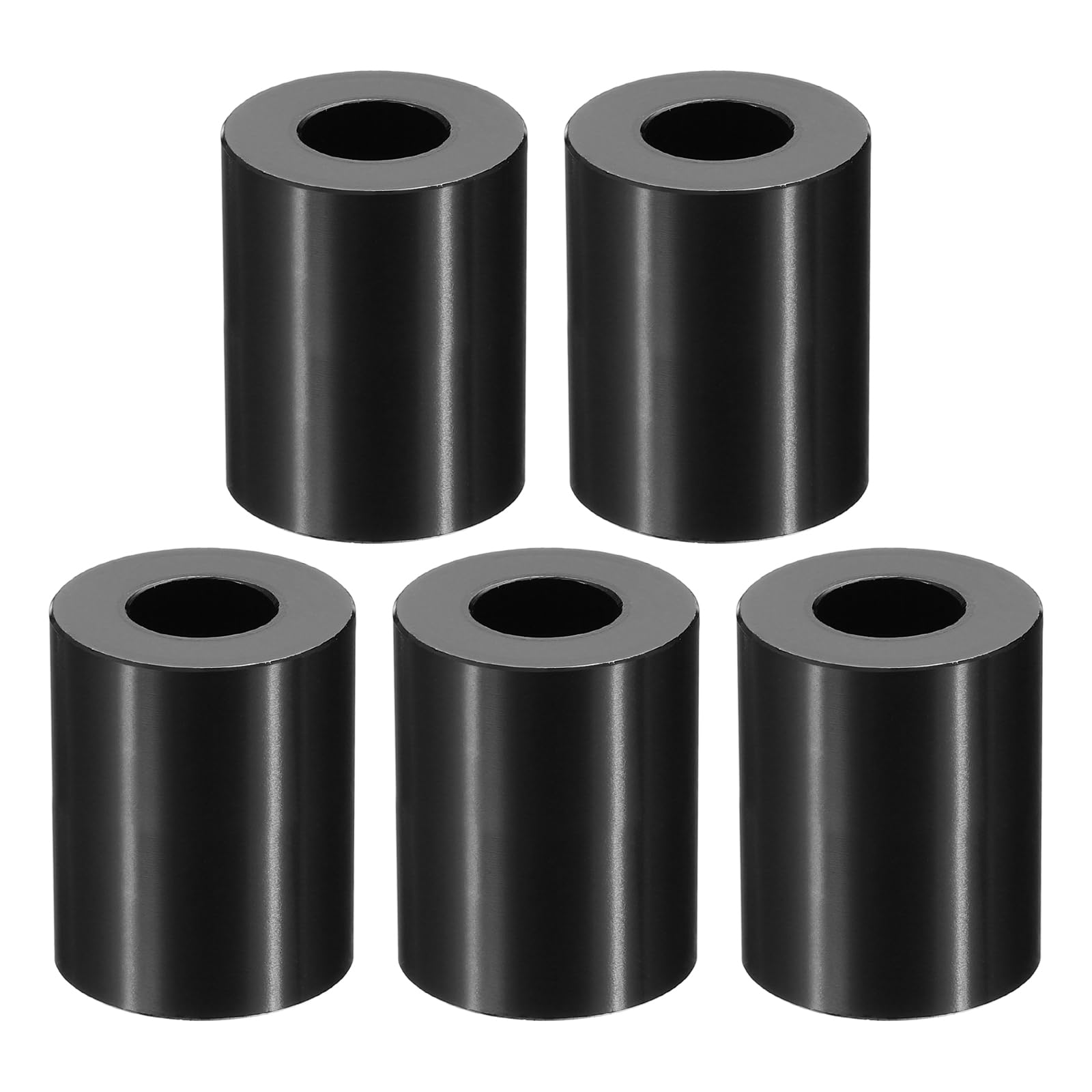PATIKIL M12 Aluminum Spacers, 5 Pcs Metal Spacer Aluminum M12 x 1" OD x 1-1/2" L Aluminum Spacer Screw Standoff Round for 1/2" or M12 Screw Bolts