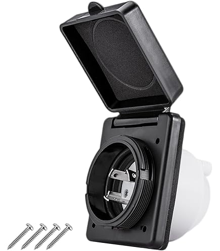 リーディング30 Marinco/Park Power 1RPCRV w/Sealing Collar Male Plug to 30