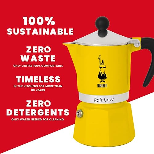 Bialetti Rainbow: Stovetop Espresso Maker, Moka Pot, Italian