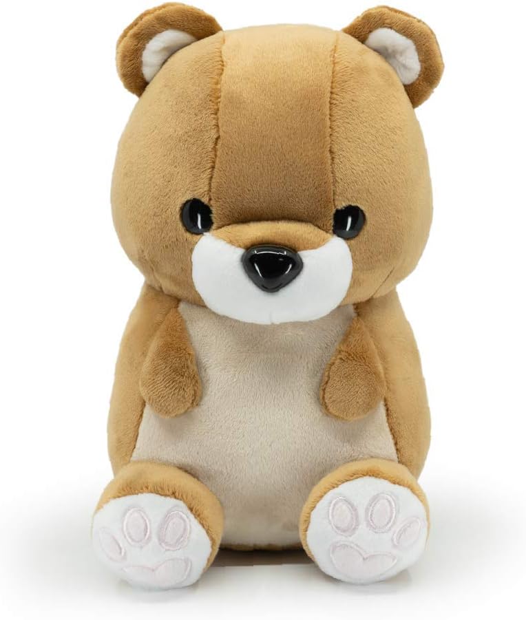 Bellzi Teddy Bear Cute Stuffed Animal Plush Toy - Adorable Soft Brown Grizzly Bear Toy Plushies and Gifts - Perfect Present for Kids, Babies, Toddlers - Teddi: Toys & Games