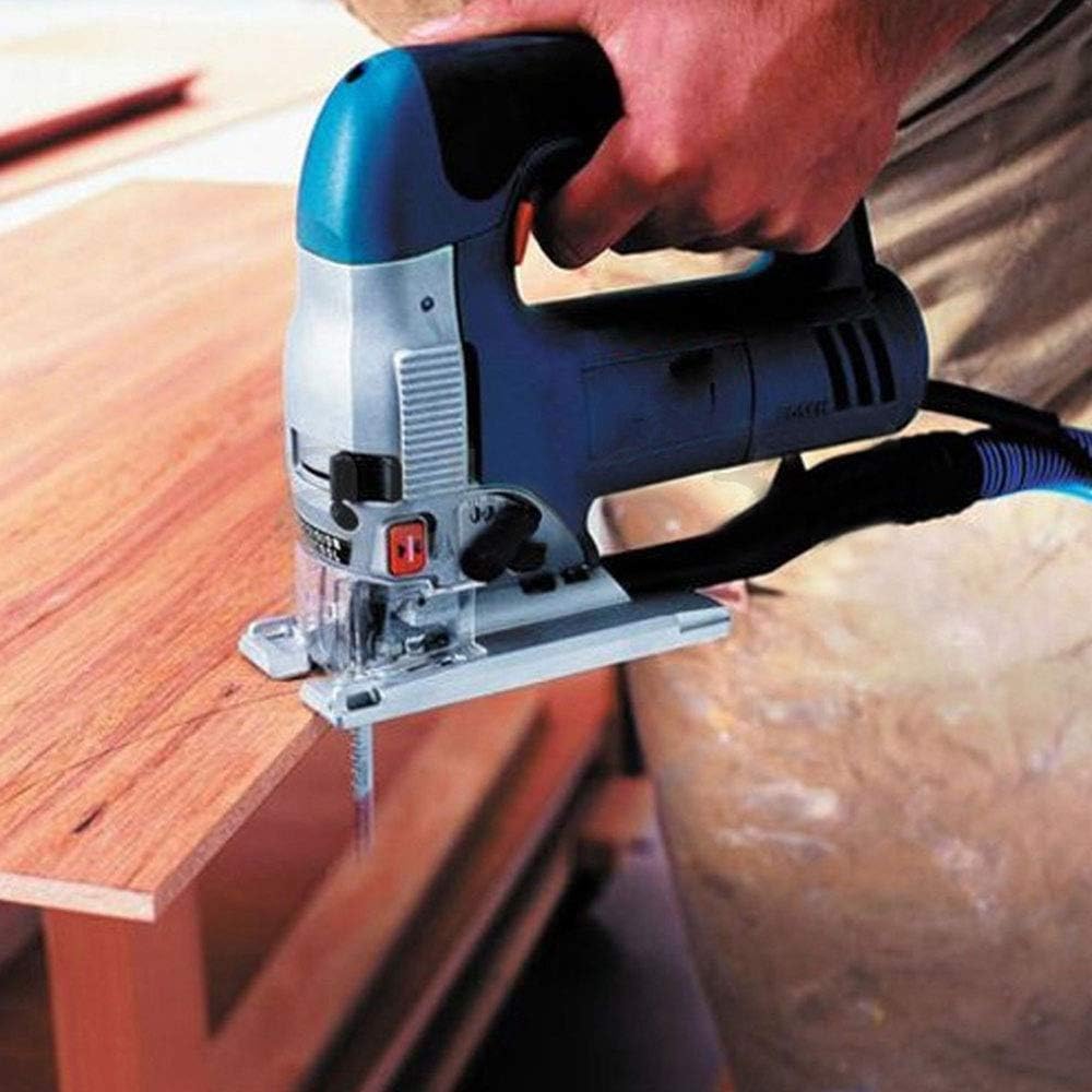 PVC Lote de 25 hojas de sierra de calar para cortar metal Makita Dewalt.  etc; T118A / T144D / T101B / T123X / T101AO/T127D / T345XF; apto para Bosch  Black \u0026 Decker
