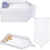 6PCS Large Plastic Diamond Art Painting Trays,6.4 x 3.2 Inches Bead Sorting Trays Organizer, Diamond Art Painting Tool Access