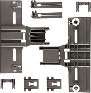 8 Packs Dishwasher parts upper rack W10350376(2) W10195840(2) W10195839(2) W10250160(2) for kitchenaid Kenmore elite kitchen Aid whirlpool kenmore Dishwasher Replaces W10712394 AP5272176 PS3497383