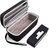 LotFancy Hard Case Fits for Bose SoundLink Mini/Mini 2 Bluetooth Speaker with Soft Silicone Cover Mesh Pocket for Accessories, Black
