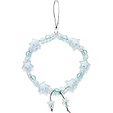 Fechdoo Cell Wrist Strap Cute Phone Chain, Phone Lanyard Clay Beaded Charm Chain, Phone Charm Accessories Cute Lightweight Women…