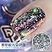 CHARMING MAY 3 Boxes Laser Glitter Holographic Flakes Paillette Galaxy Sparkling Nail Powder Nail Art Chameleon Sequins (Laser Flakes) (Laser)
