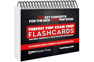 PMP Exam Flashcards (PMBOK Guide, 7th Edition): Including FREE eCourse and Live Training with PMP Master, Scott Payne