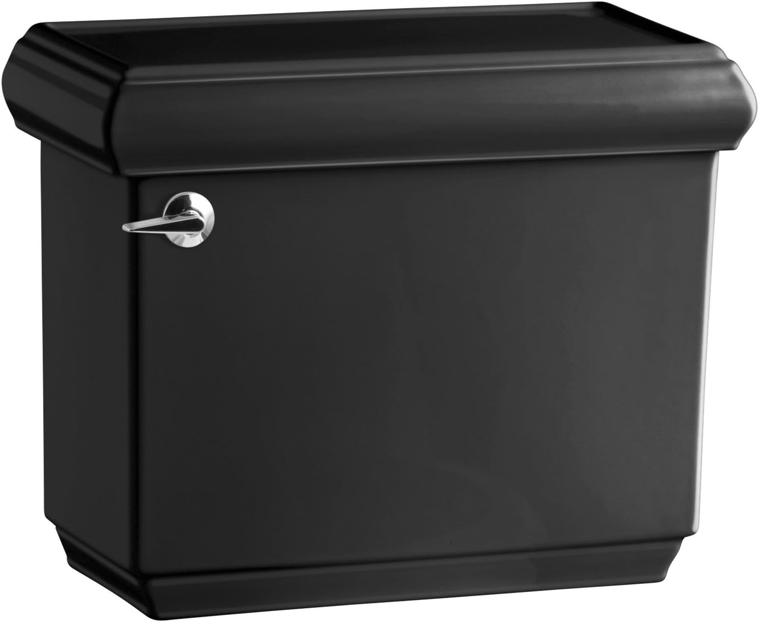 KOHLER K44917 Memoirs Toilet Tank, Black Black Toilet Water Tanks