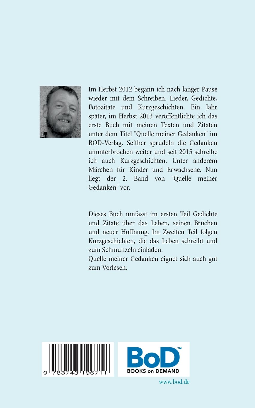 Quelle Meiner Gedanken Ii Gedichte Zitate Und Kurzgeschichten