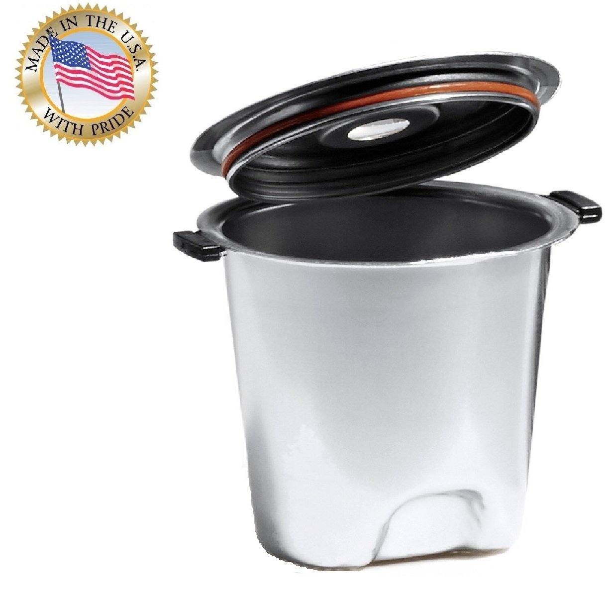 Fill N Save Elite Series Stainless Steel Reusable K Cup for Keurig 2.0