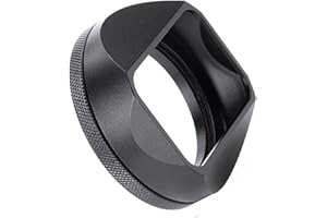 Compatible for Nikon Z 28mm F2.8/Z 40mm F2 - LH-N52 Square Metal Lens Hood with Cap(Without Cap 01)