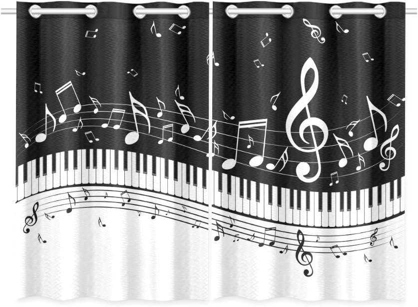 Amazon Com Interestprint Musical Home Kitchen Decor Black And